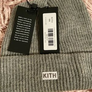 Kith Beanie Heather Grey